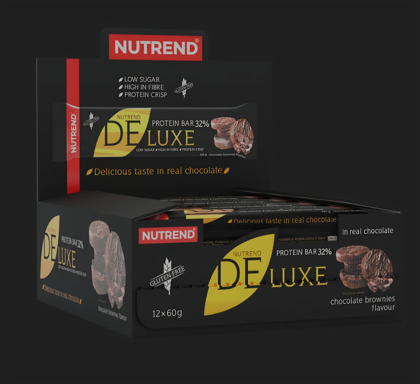 Nutrend Deluxe Protein Bars 12x60g
