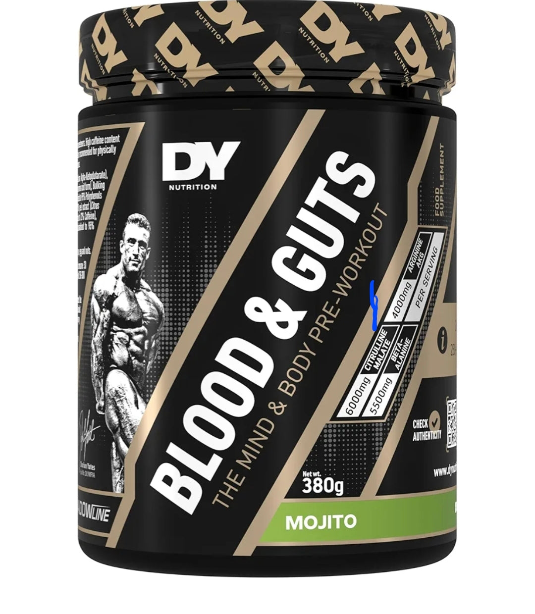 Dorian Yates Blood & Guts - 380g