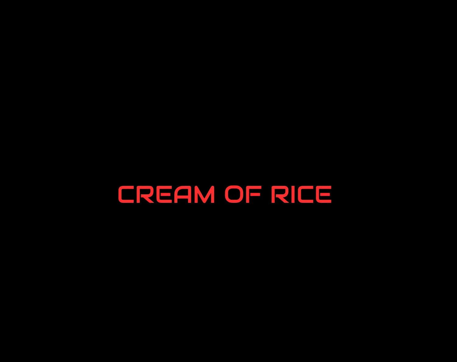 Cream Of Rice