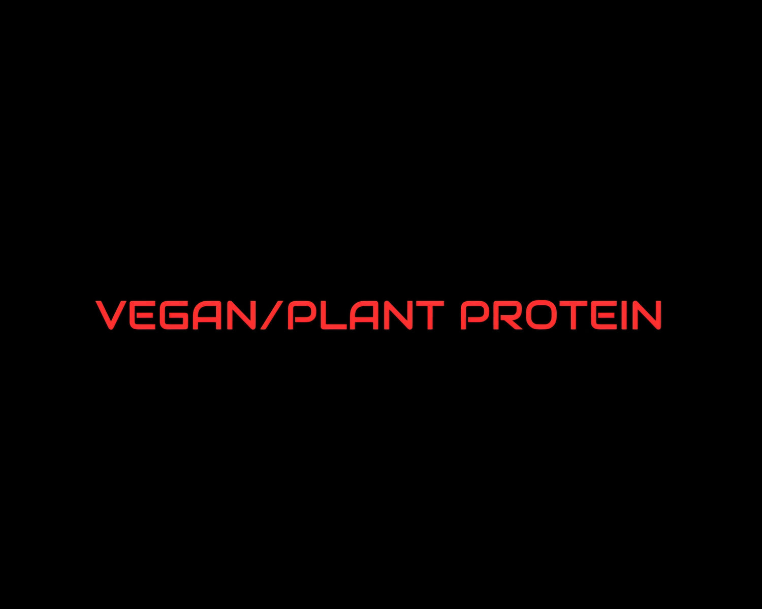 Vegan/Plant Protein