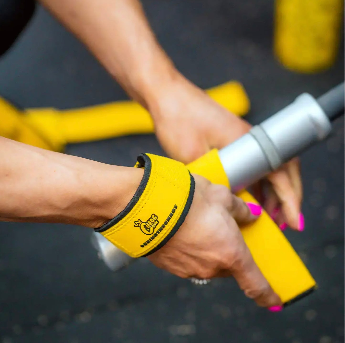 Chaos crew lifting straps