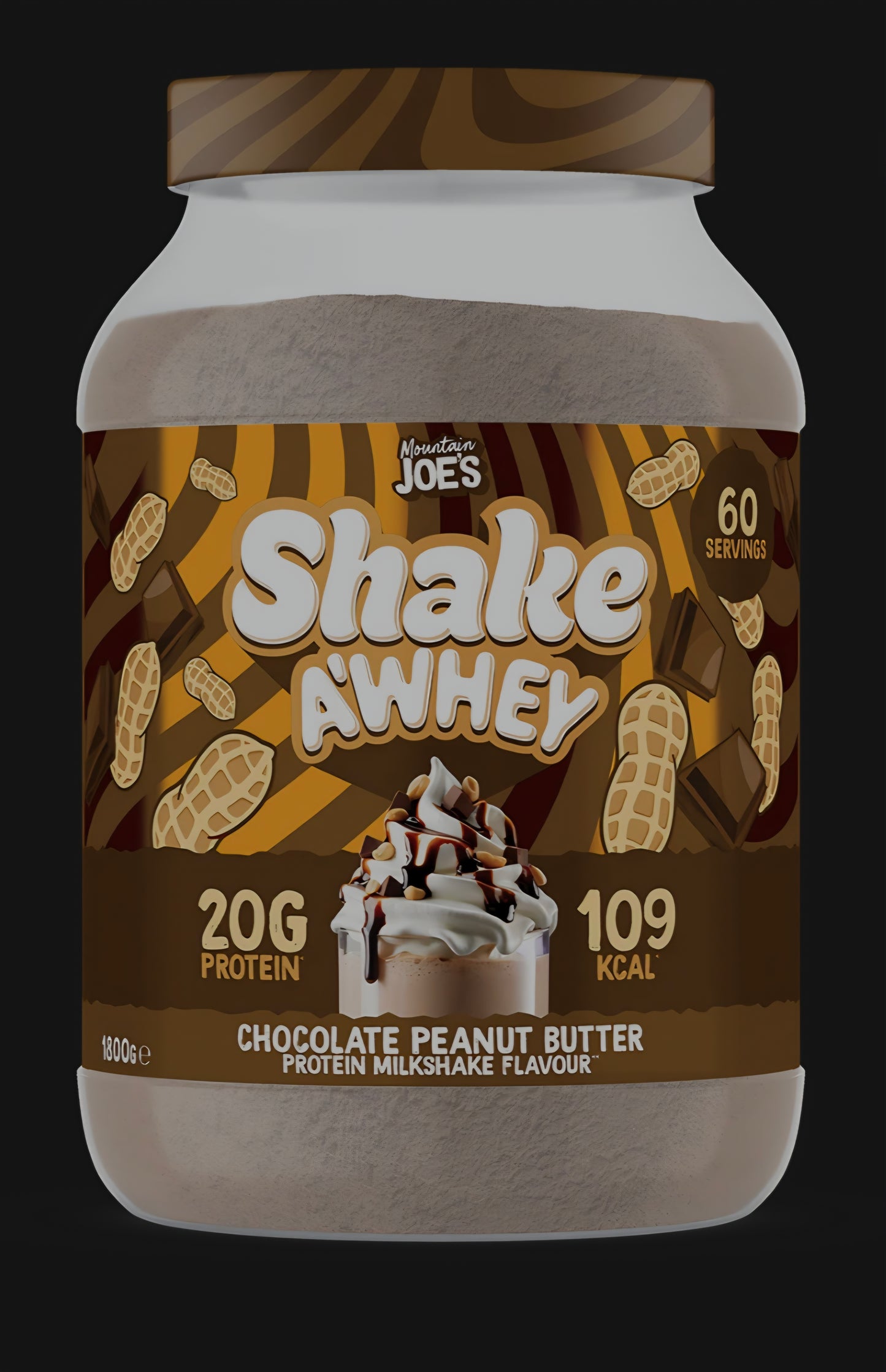Mountain Joe's Shake A Whey 1.8Kg