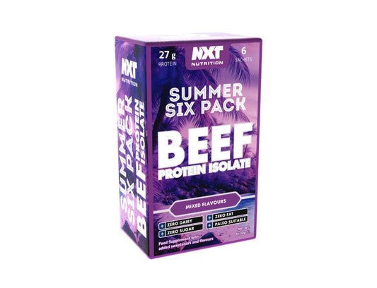 NXT Beef Protein Isolate Summer Six Pack