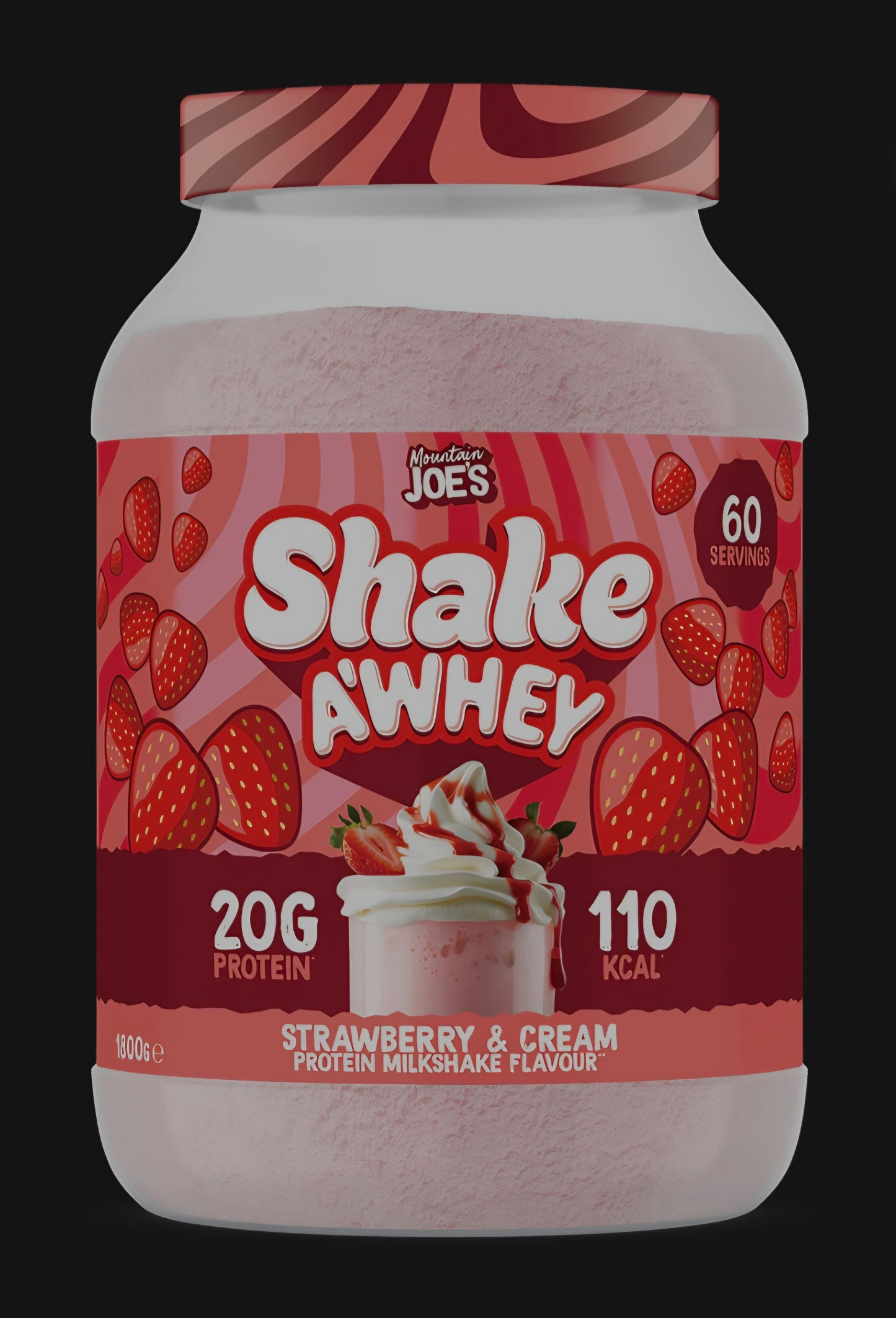 Mountain Joe's Shake A Whey 1.8Kg