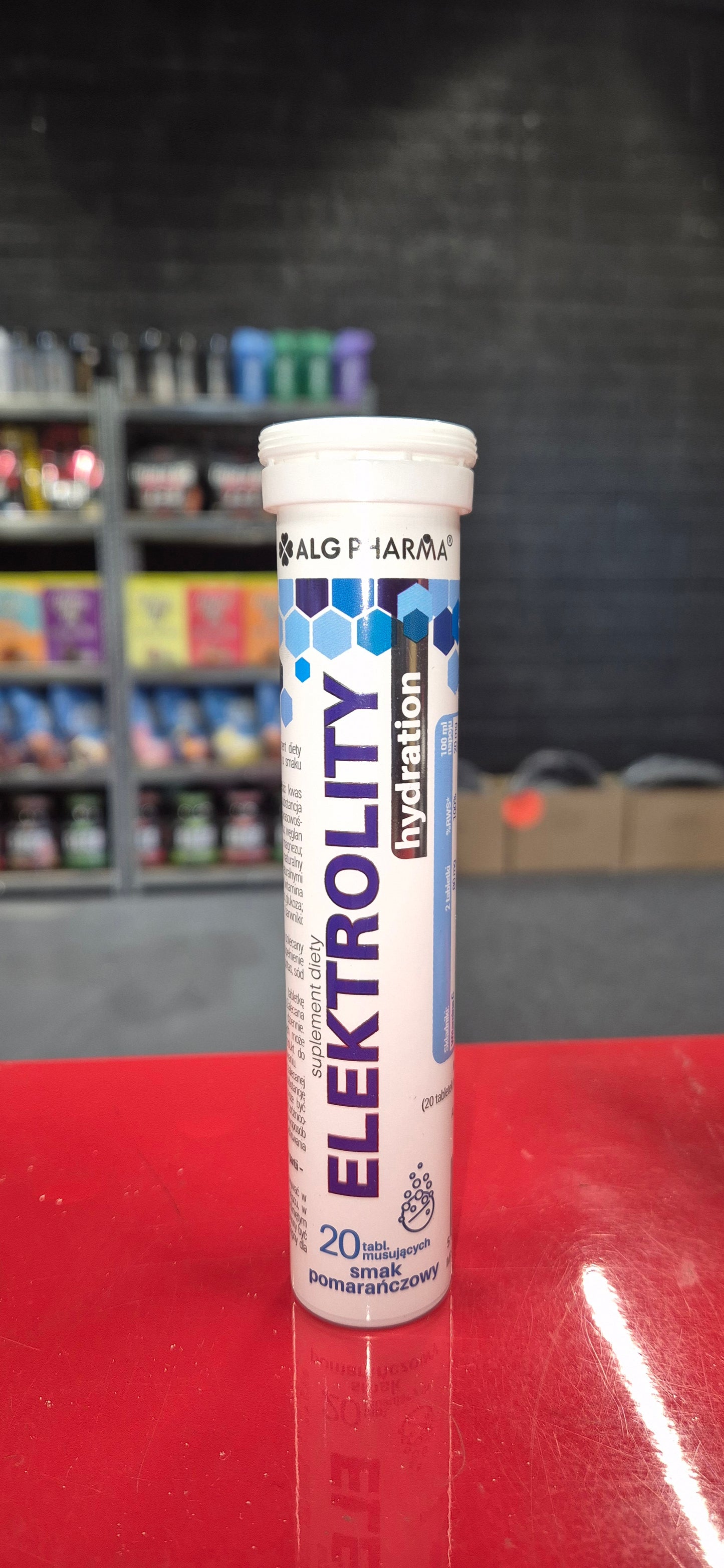 Effervescent electrolytes - 20 tabs