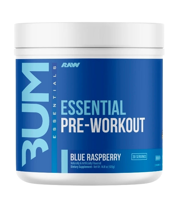 Raw Bum essential pre workout 30 servings, 405g