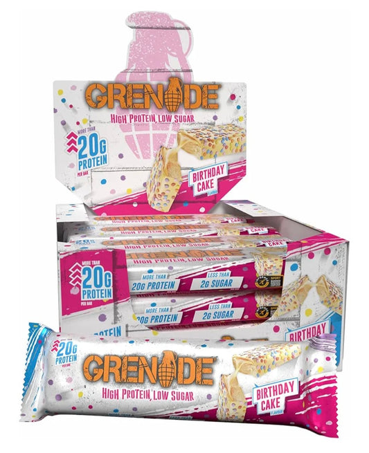 Grenade Bars Box of 12