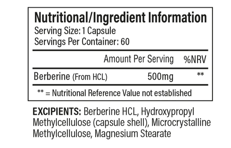Tbjp Berberine 60 servings