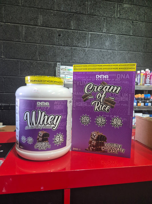 DNA whey + cream of rice
