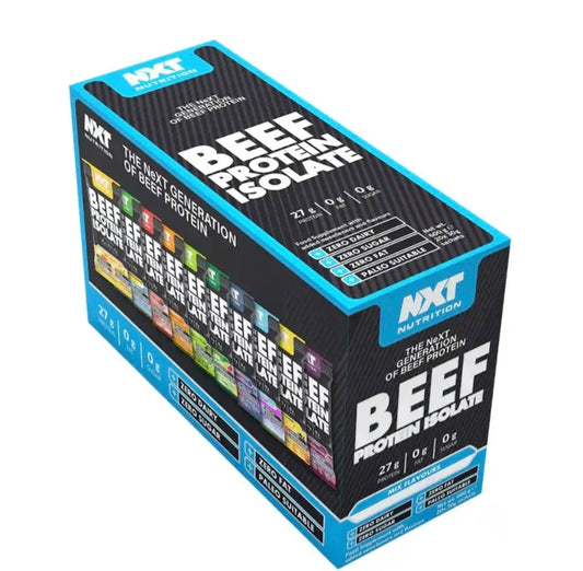 NXT Beef Protein Isolate Sample Box 20x30g sachet