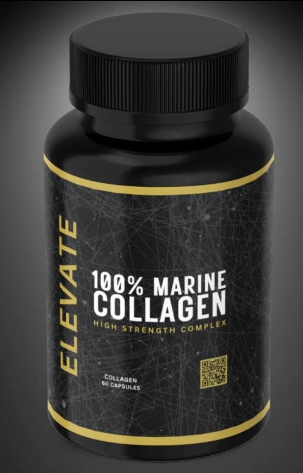 Elevate 100% Marine Collagen - 60 Capsules