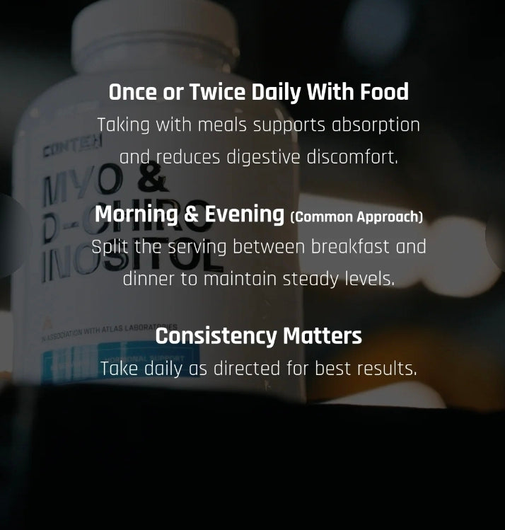 Conteh Myo & D-Chiro Inositol 60 servings