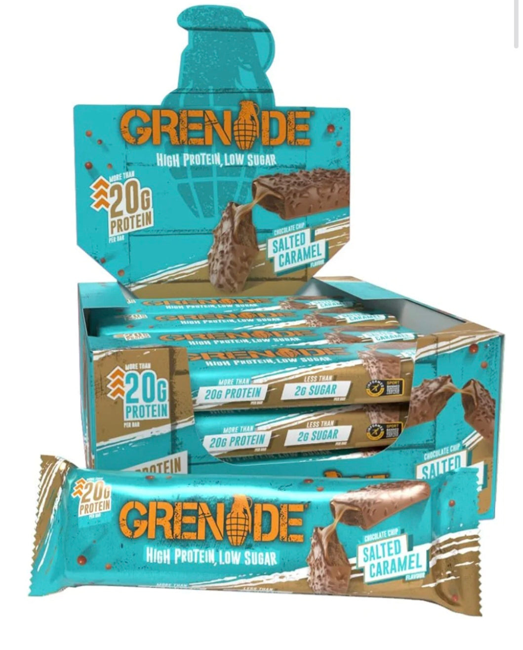 Grenade Bars Box of 12