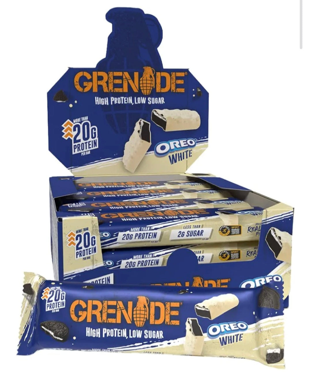 Grenade Bars Box of 12