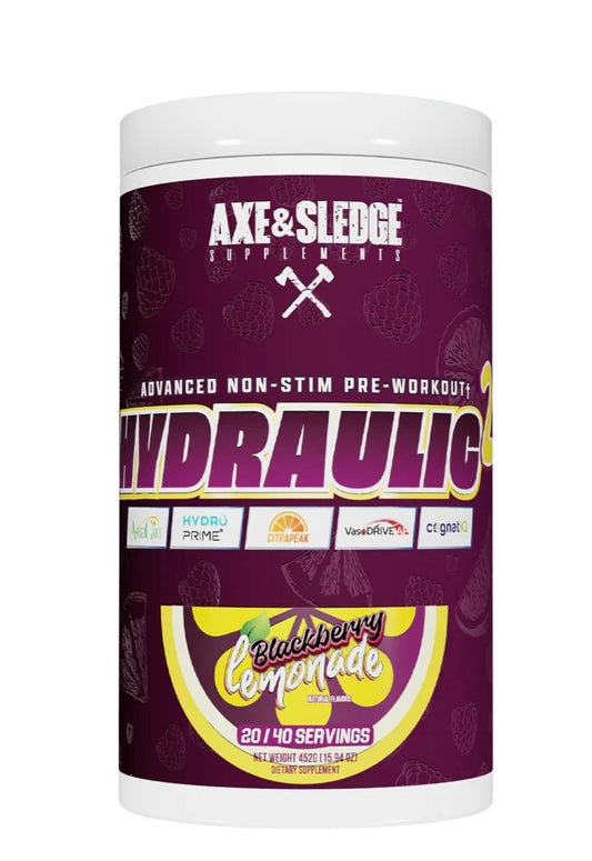 Axe & Sledge - Hydraulic V2 Non Stim Pre-Workout 452g