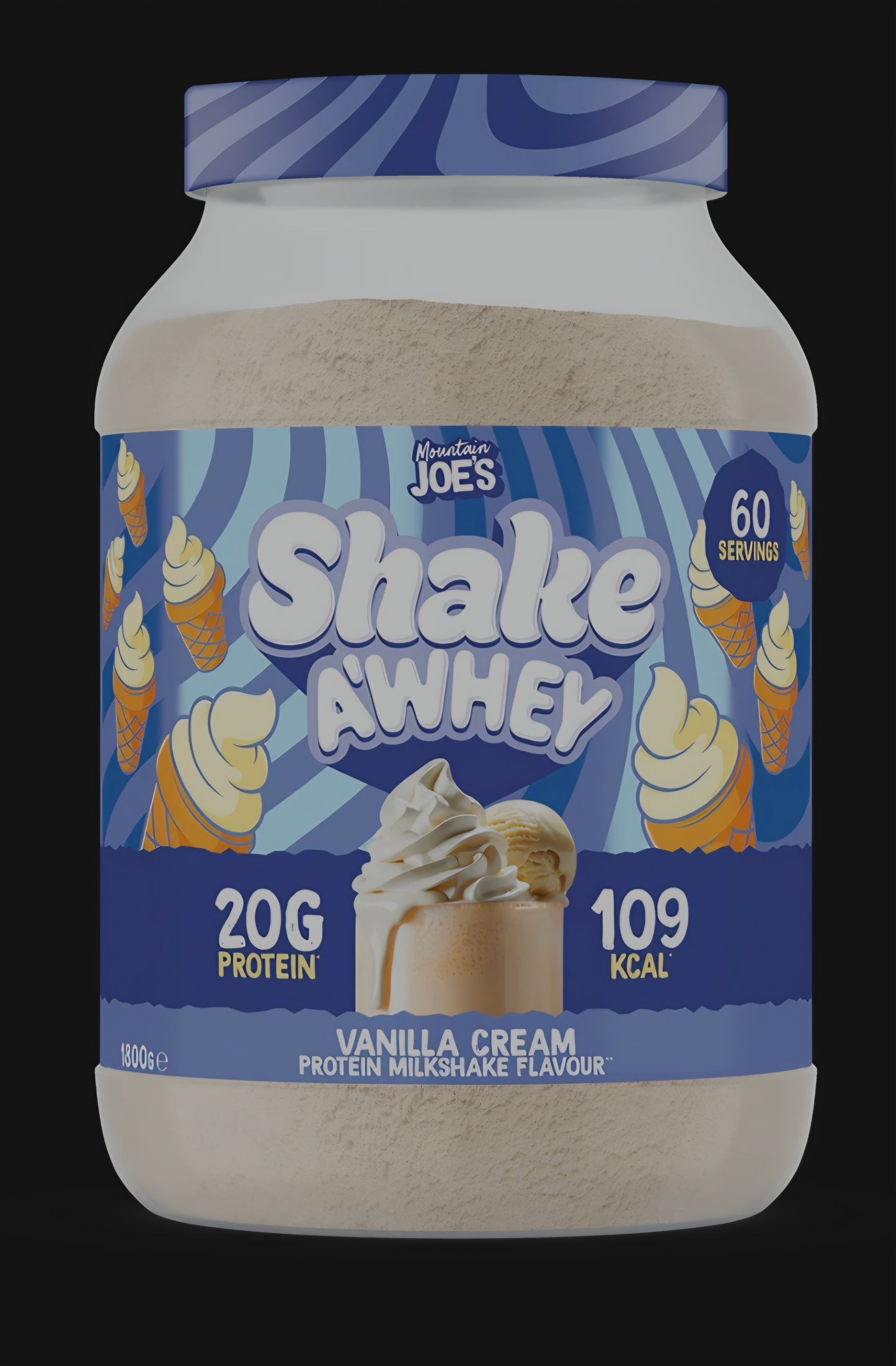 Mountain Joe's Shake A Whey 1.8Kg