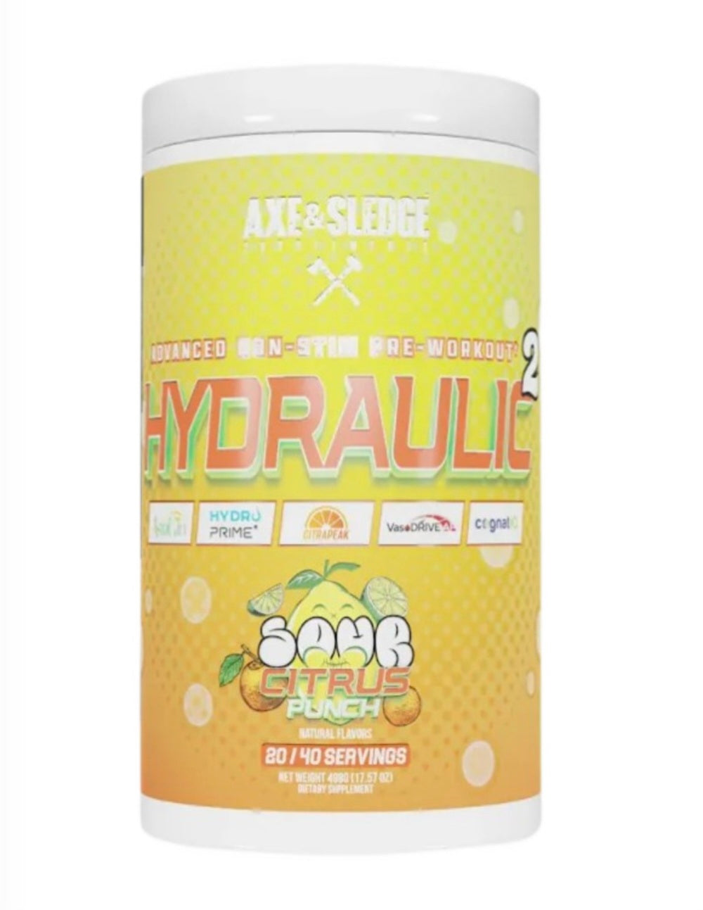 Axe & Sledge - Hydraulic V2 Non Stim Pre-Workout 452g