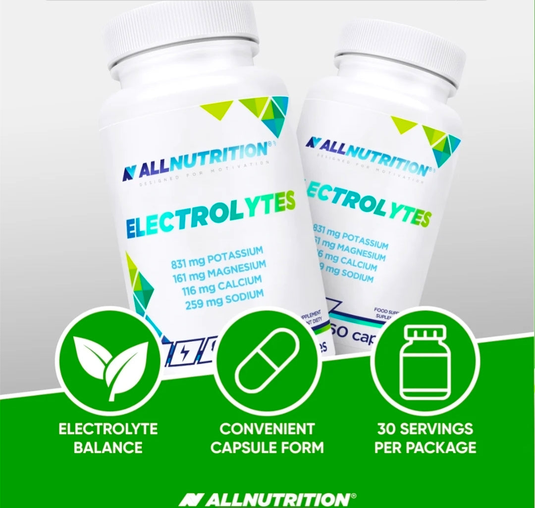All Nutrition Electrolytes, 60 Capsules