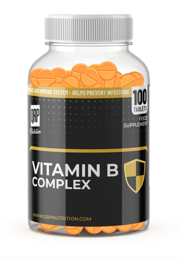 QRP Nutrition Vitamin B Complex (100tablets)
